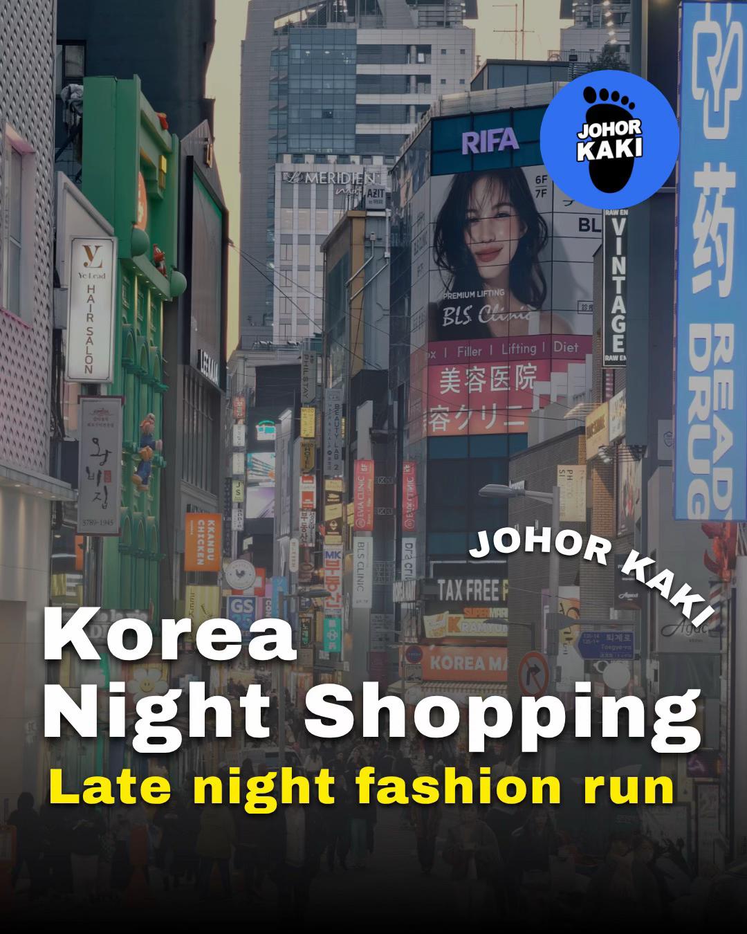Johor.Kaki👣, Olive Young Myeongdong Town