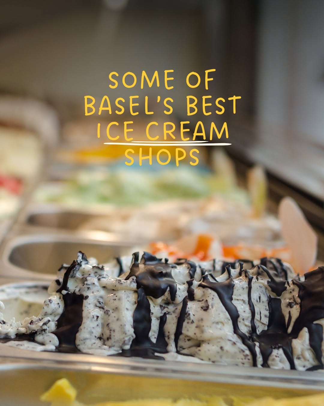 Jessi 💕 Where to eat in Basel, Gelateria Pandito - ice cream cafe - Basel