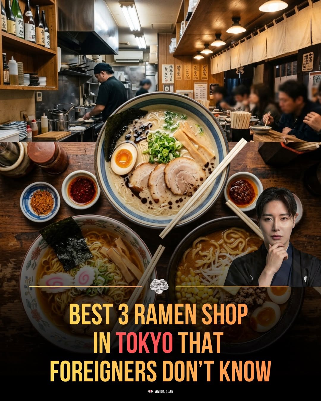 Ryutaro Karube｜AMIDA JAPAN, Ramen MAKOTOYA