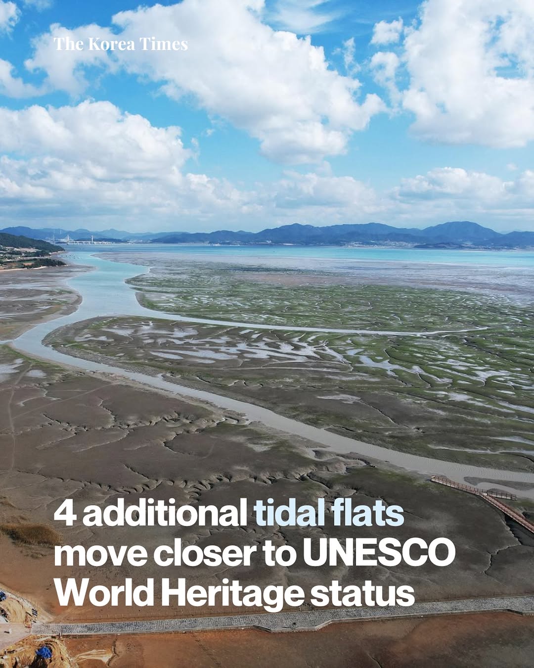 The Korea Times, Muan Mudflat Land