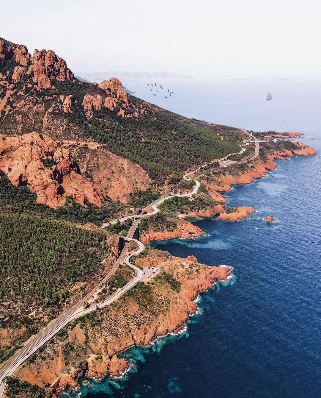 Flitter | L’assurance auto au kilomètre 🚘, Massif de l'Esterel
