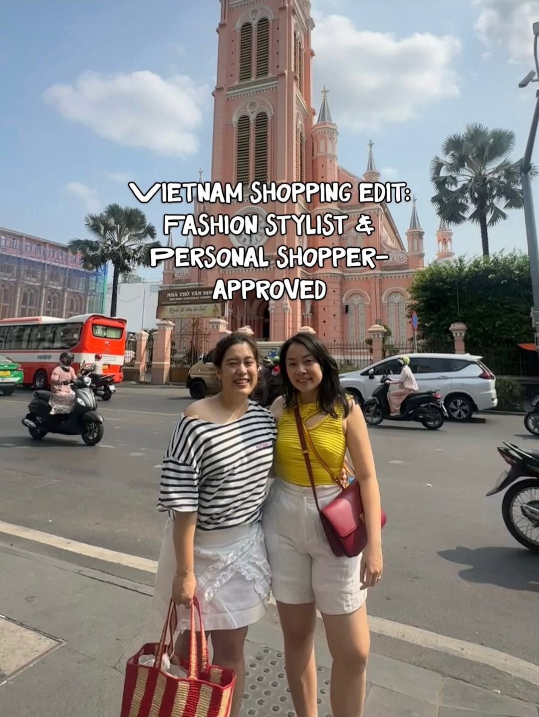 Andrea Kee | Fashion Stylist, Notre Dame Cathedral of Saigon