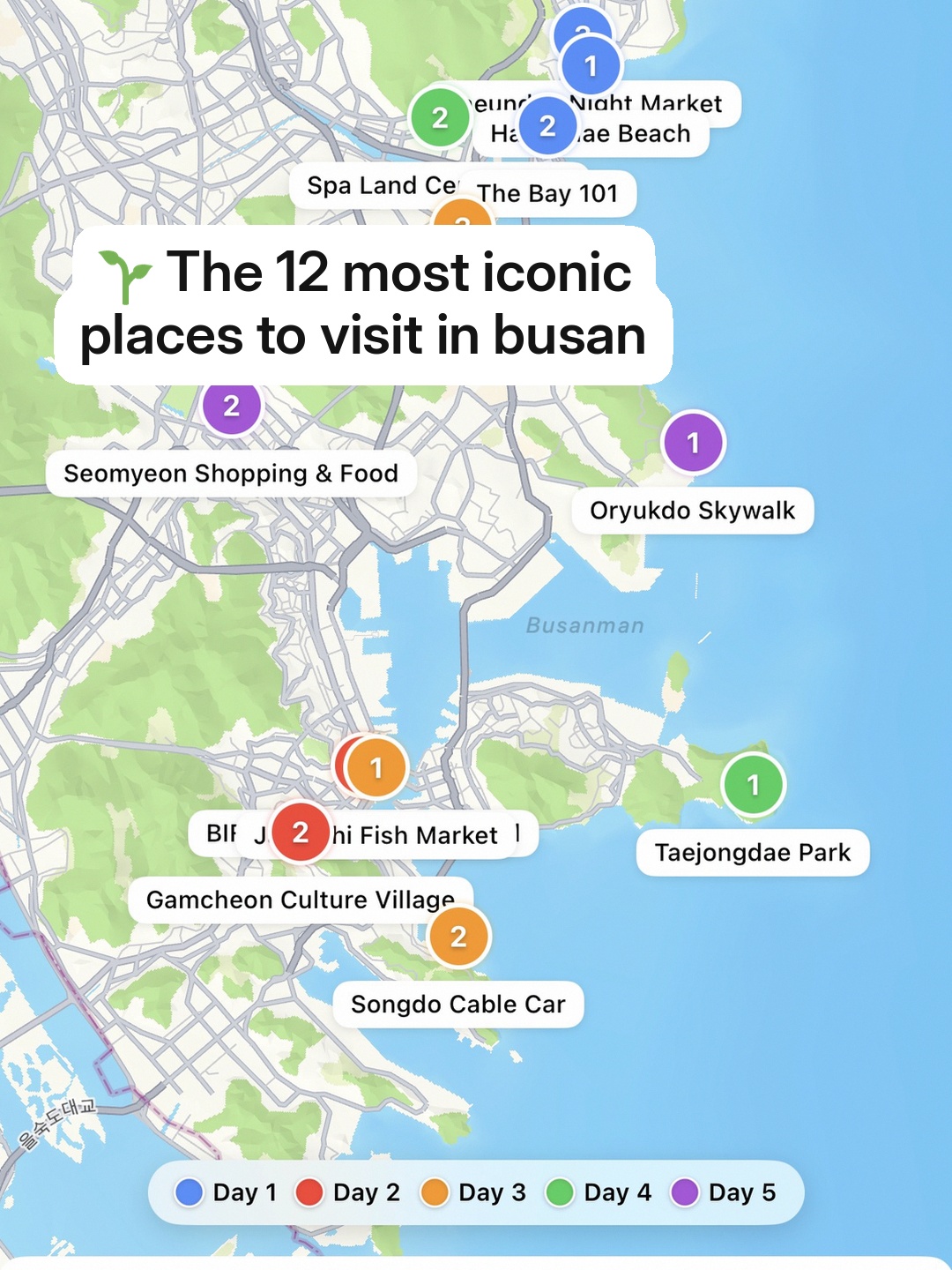 Wanderjoy Travel Itinerary, Gamcheon Culture Village, Busan