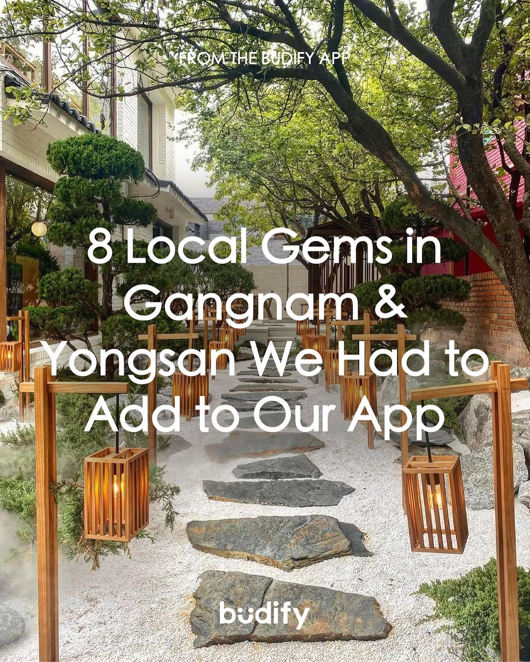 Budify App - travel Korea like a Korean, lazy farmers