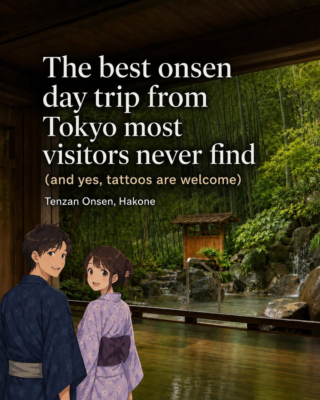 Japanese ryokan and onsen, Hakone-Yumoto Station