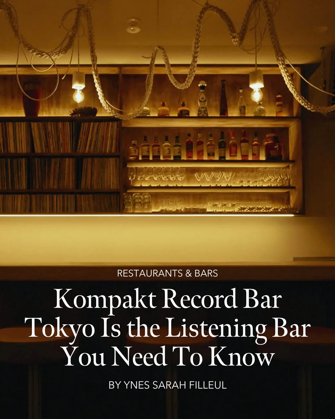 Tokyo Weekender, Kompakt Record bar