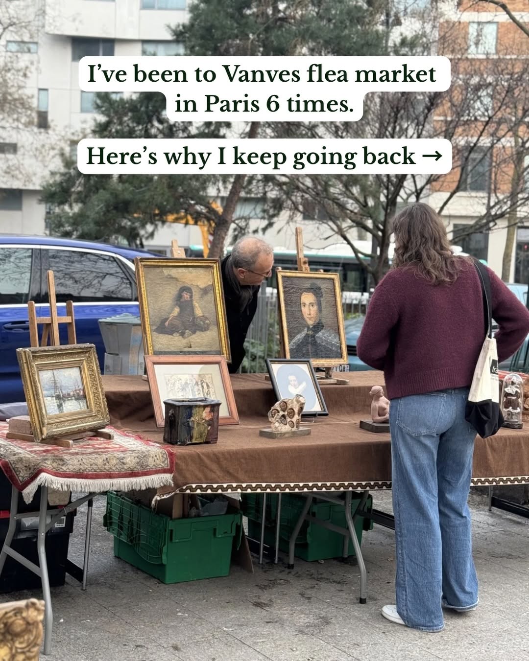 Caroline | Antique Books & European Decor, Saint Ouen flea market