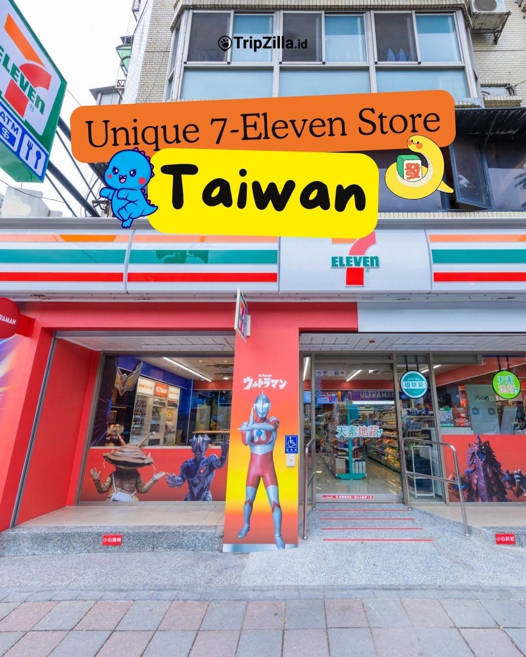 TripZilla Indonesia, 7-ELEVEN Micky Mouse Theme
