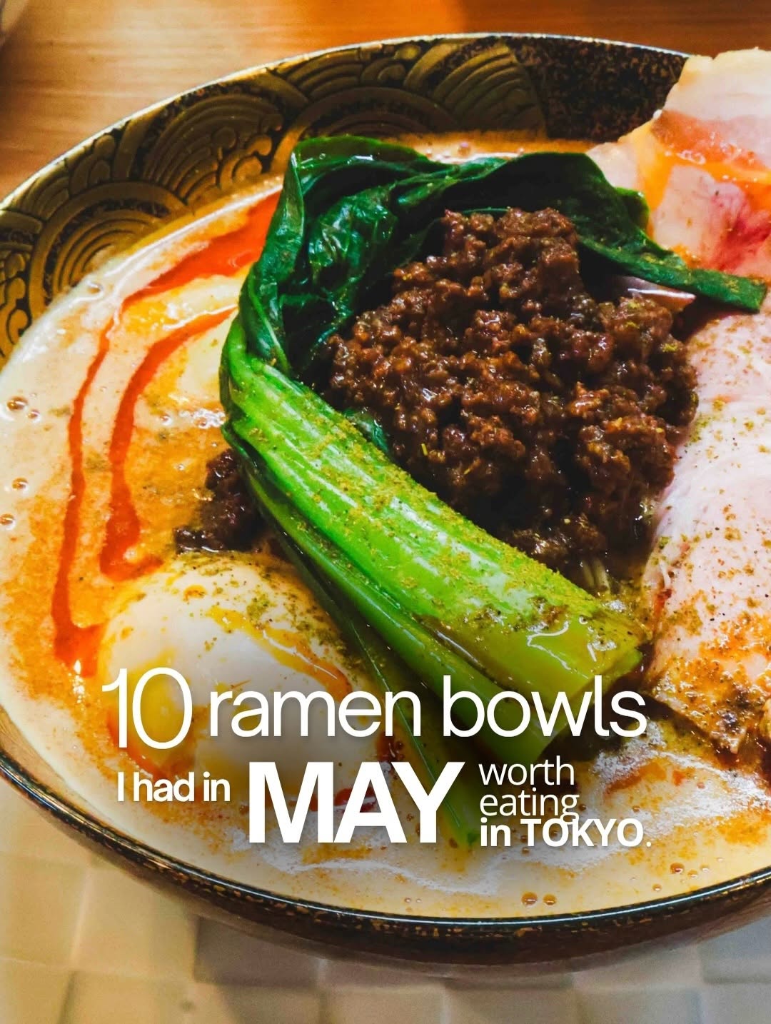 Japan Food Travels, TOKYO RAMEN とうか