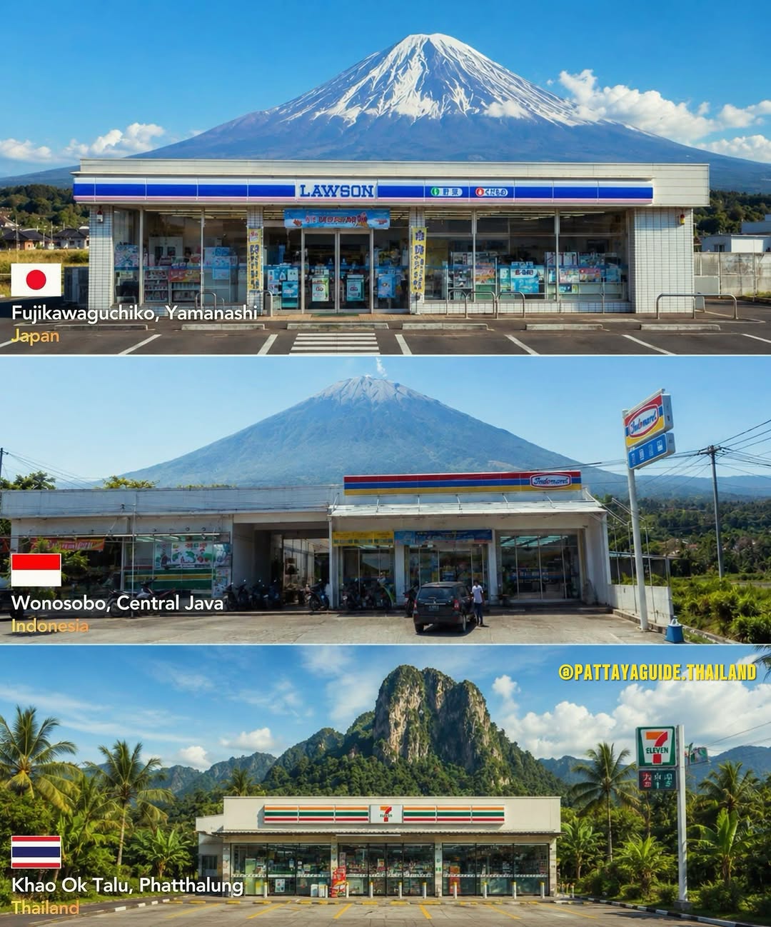 Pattaya Real Guide | Events & Things To Do, LAWSON Kawaguchiko Station