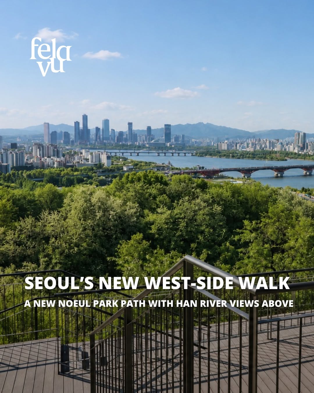 FELAVU MagazineㅣSeoul Korea, Yeouido Hangang Park