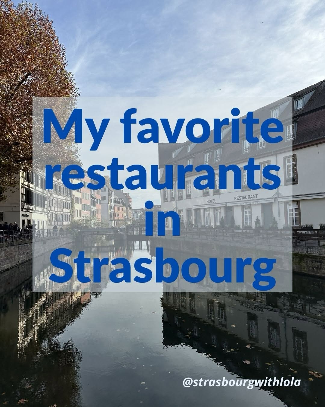 Lola from Strasbourg, The Drunky Stork Social Club