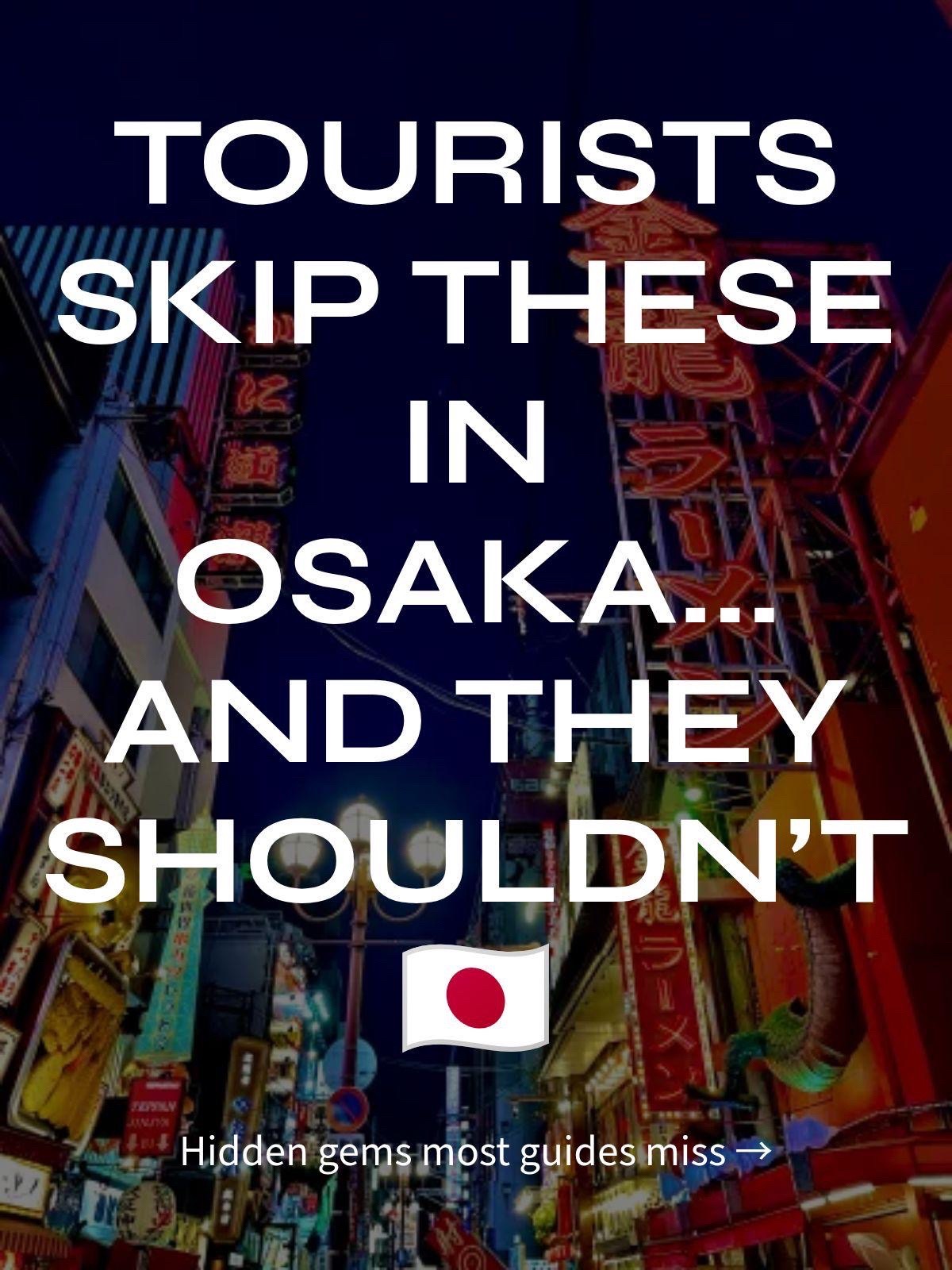 Laura | Hidden Japan, Dotonbori
