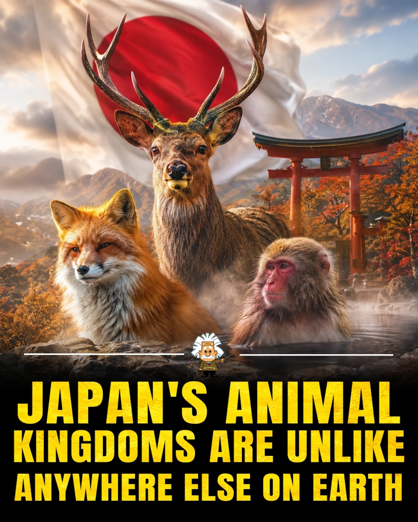 Factswap, Snow Monkey Park (Jigokudani Yaen Koen)