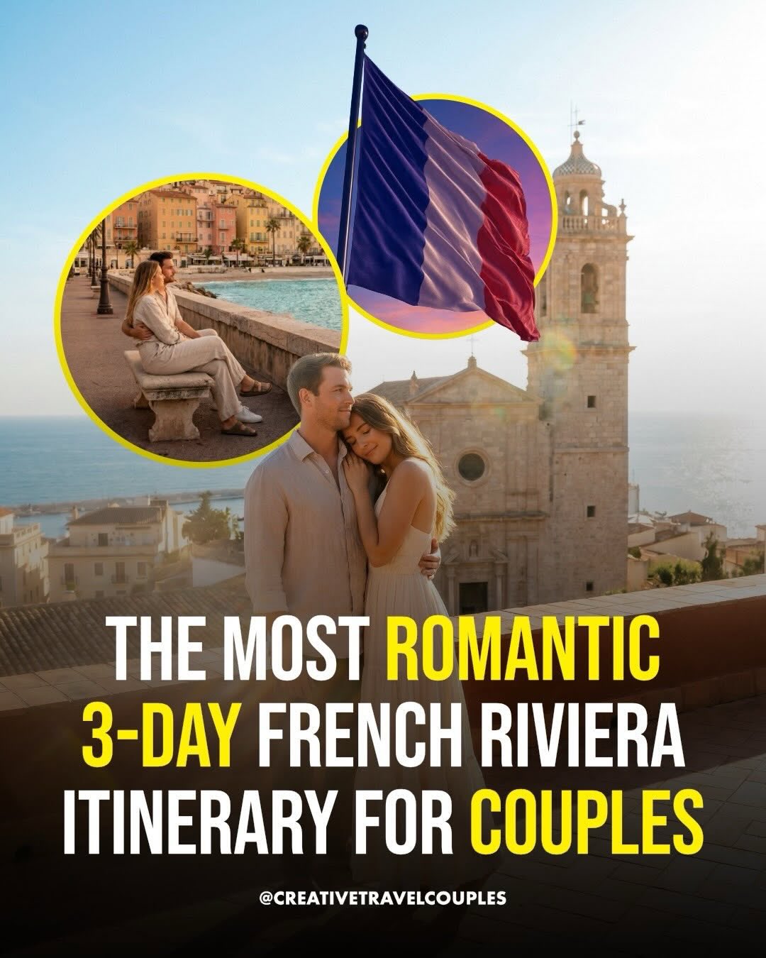 ❤️ Creative Travel Couples, Èze