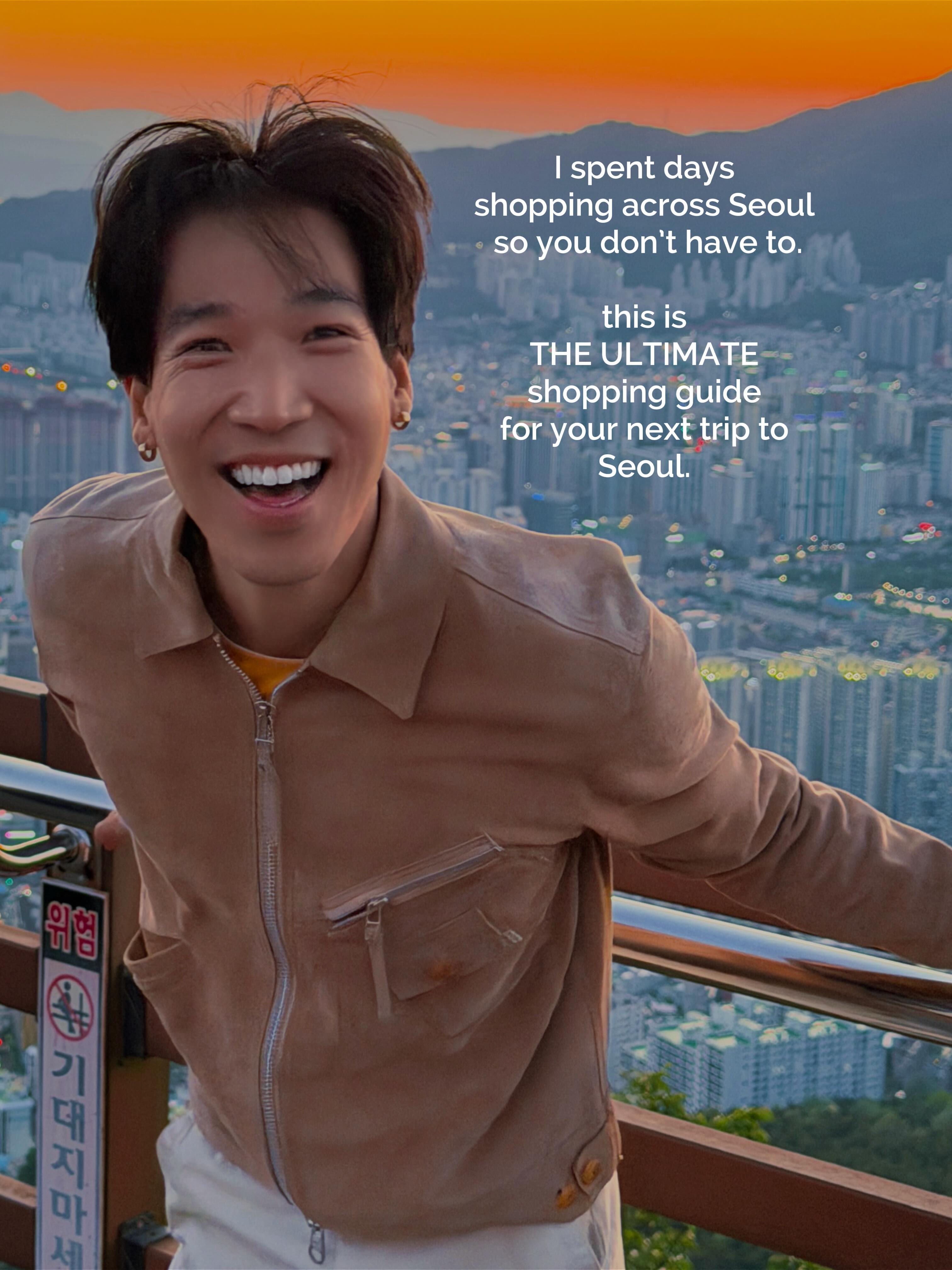 Sean Wong - 黄长颂, Dongdaemun Market