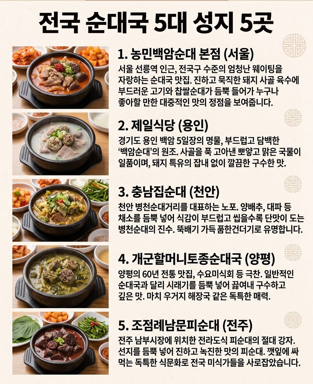 뚝딱 레시피 | Quick Recipe, Nongmin Baegam Sundae Main