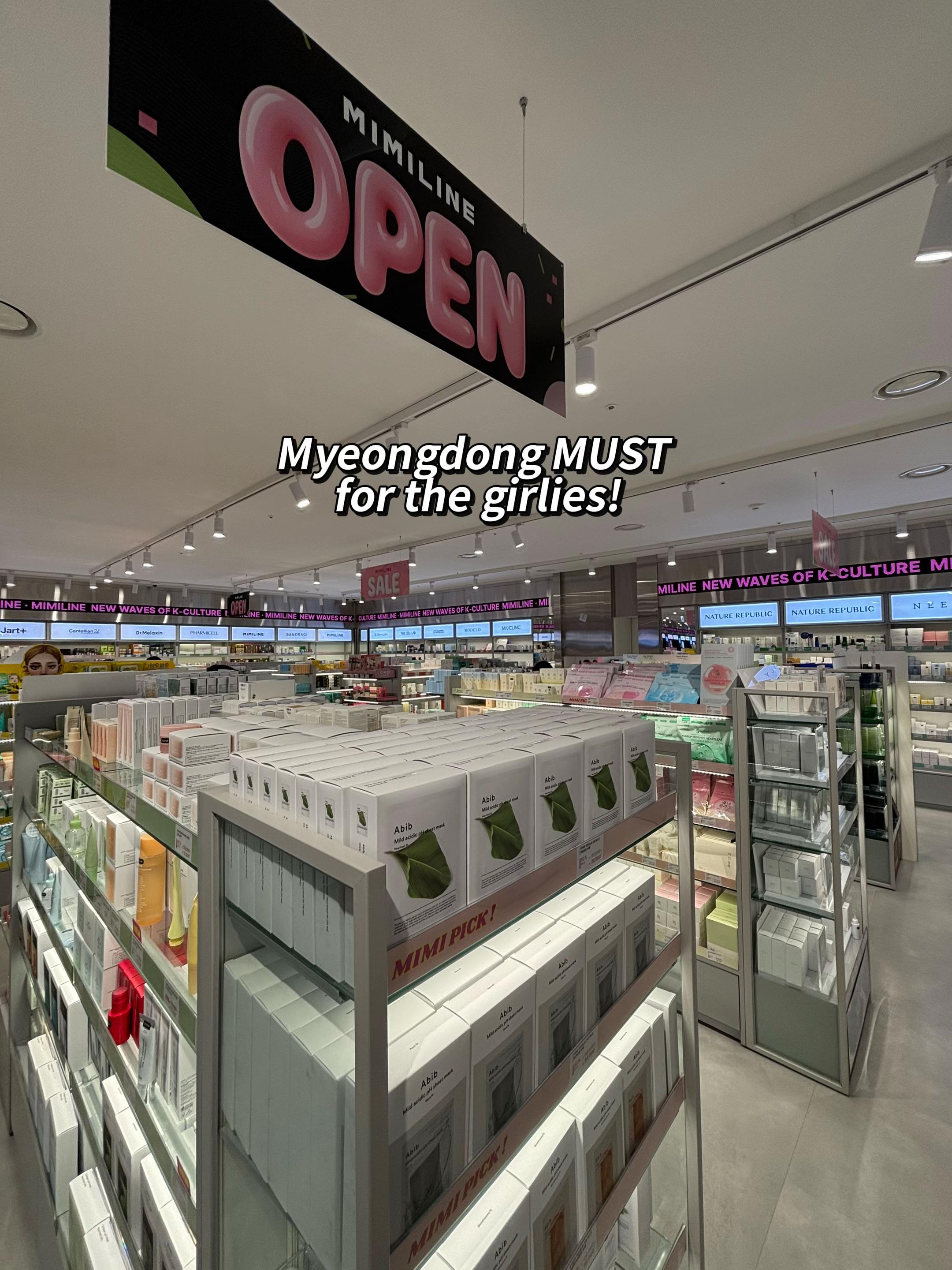 c, Olive Young Myeongdong Town