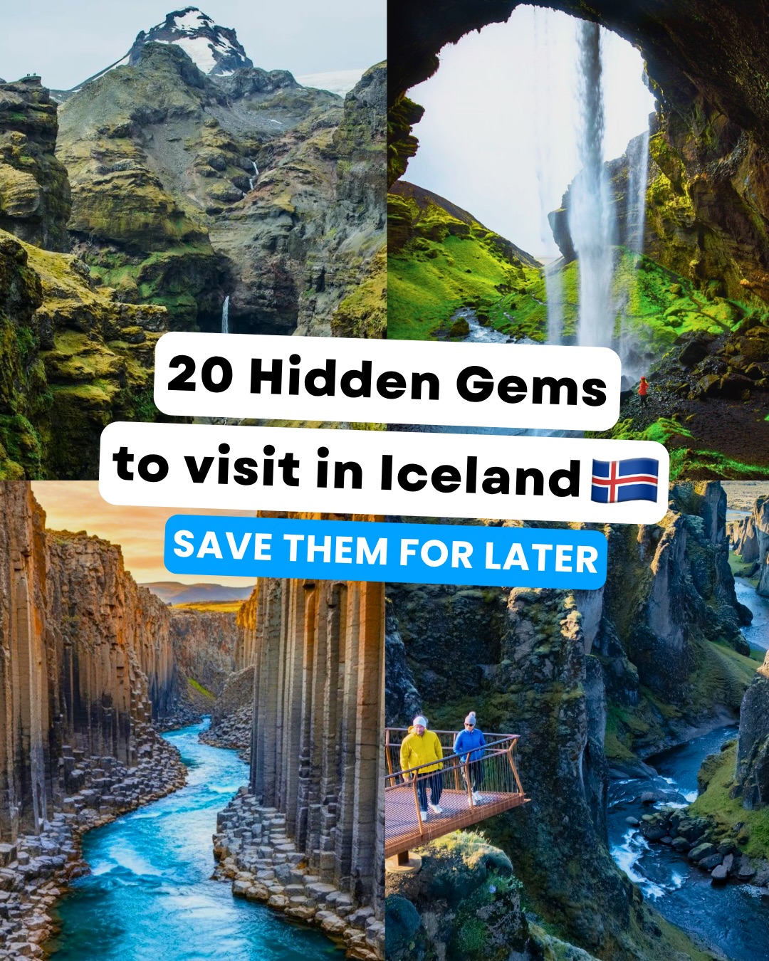 Iceland Travel Tips, Hraunfossar
