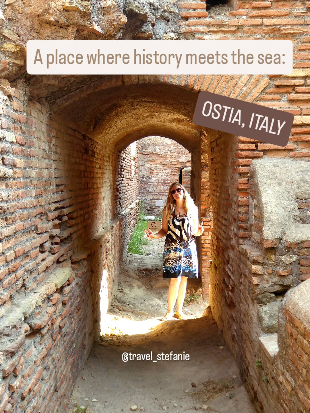 TravelWithStefanie, Ostia Antica