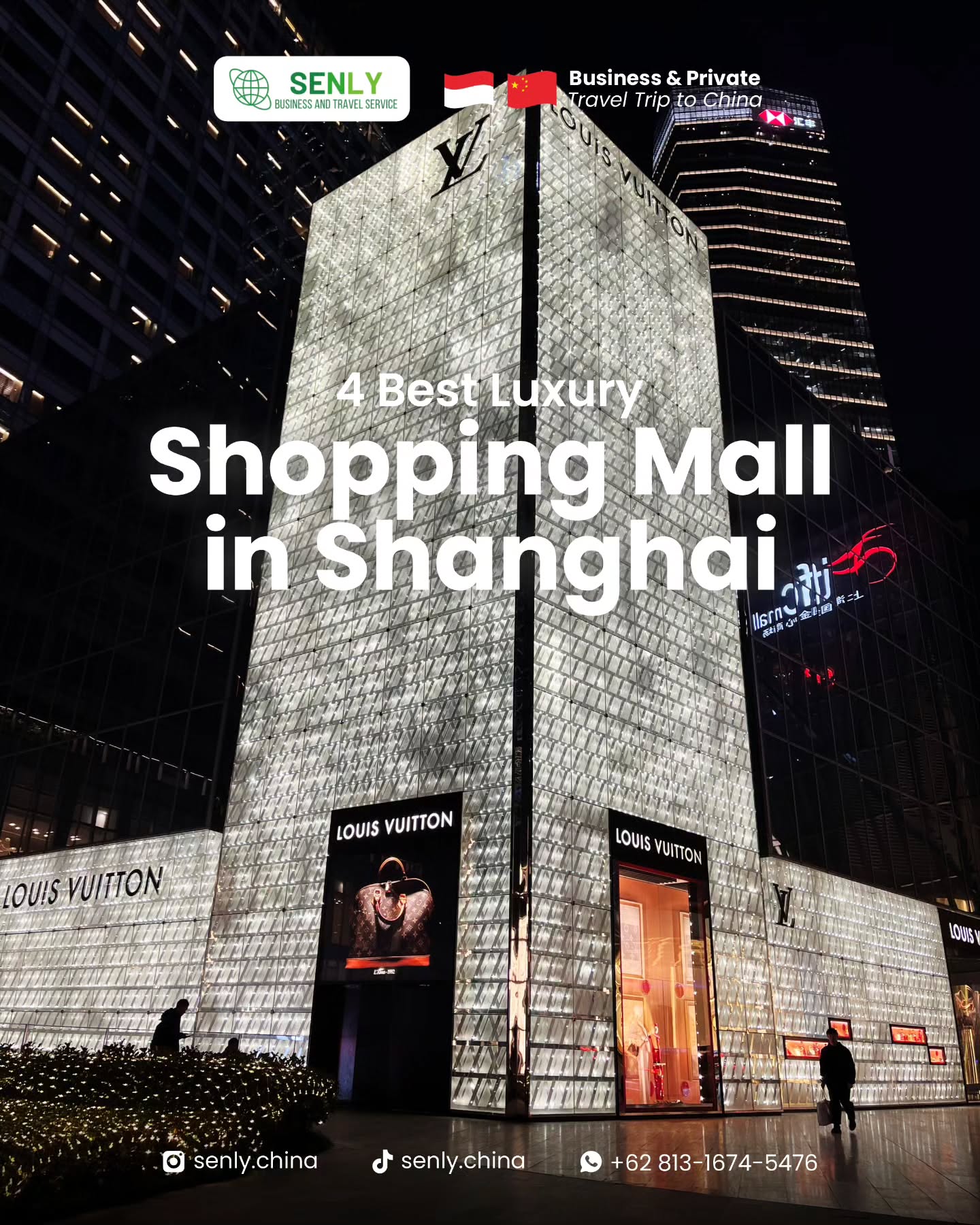 Private Guide & Tour China 🇨🇳🇮🇩, IFC Mall