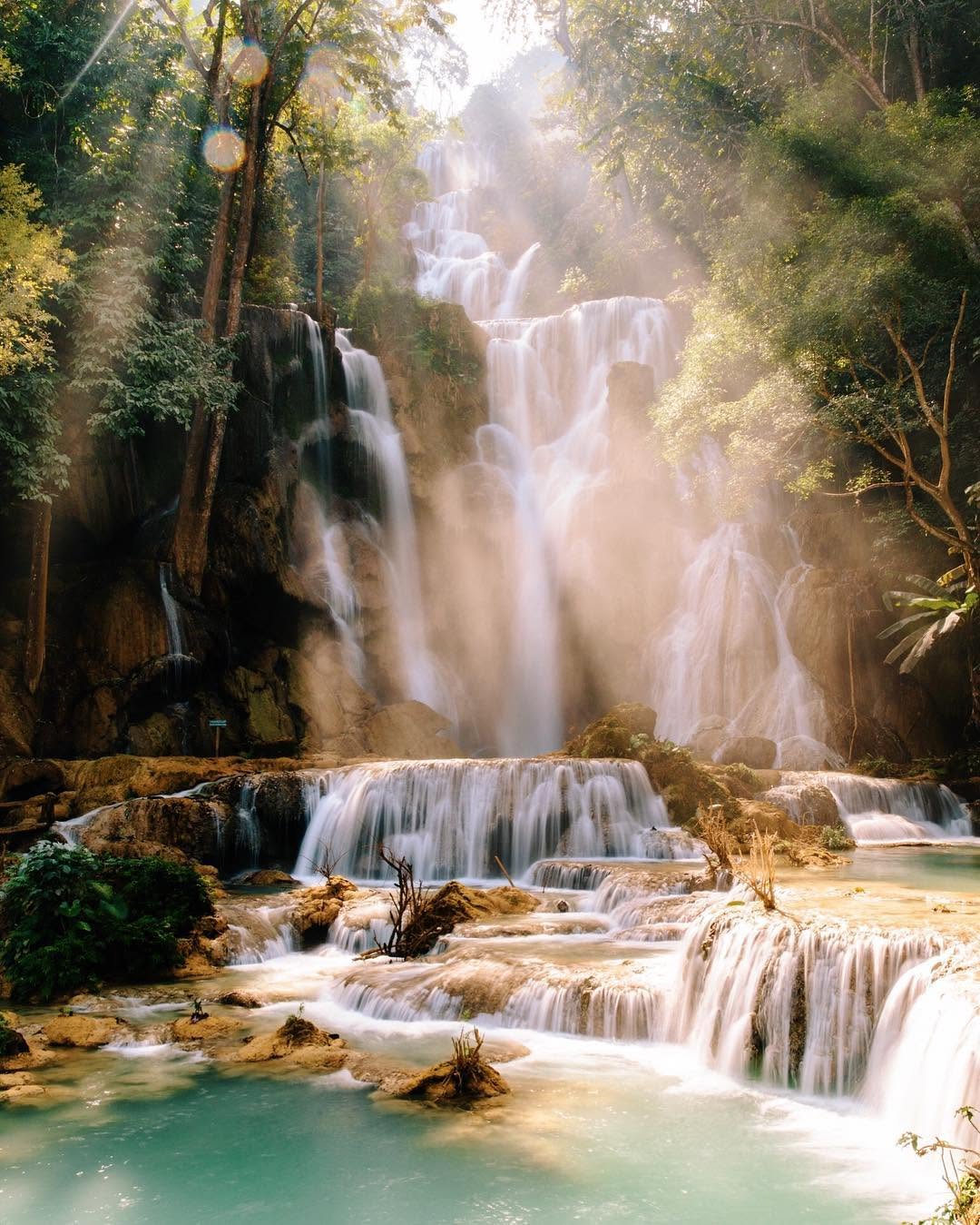 National Geographic Travel, Kuang Si Waterfall