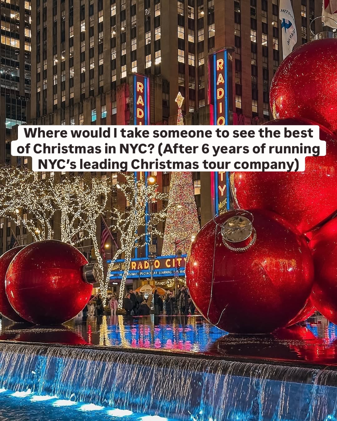 My Christmas in New York | Marco Abbiati, Rockefeller Center