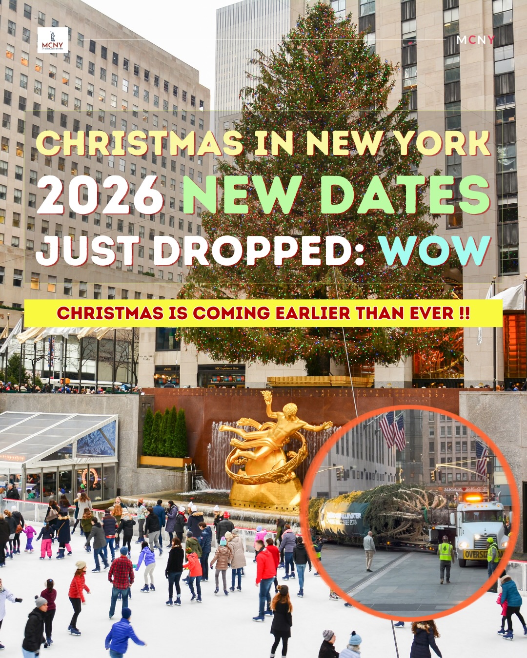 My Christmas in New York | Marco Abbiati, Rockefeller Center