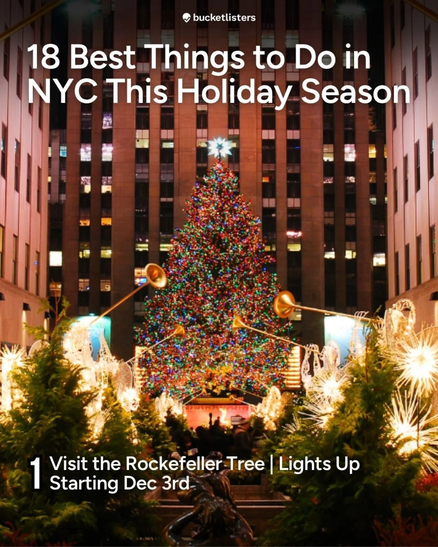 New York Bucket List, Rockefeller Center