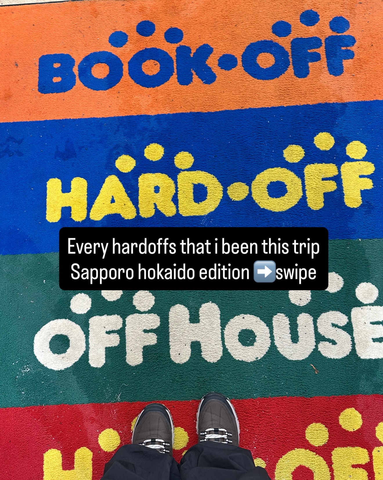 Hairo Satoh, HARD OFF Sapporo Hokuto Shop