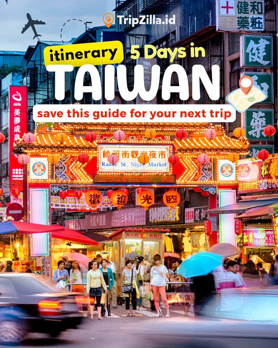 TripZilla Indonesia, Taipei 101 Shopping center