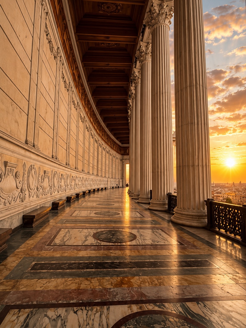 Framed by the World, Monument to Victor Emmanuel II
