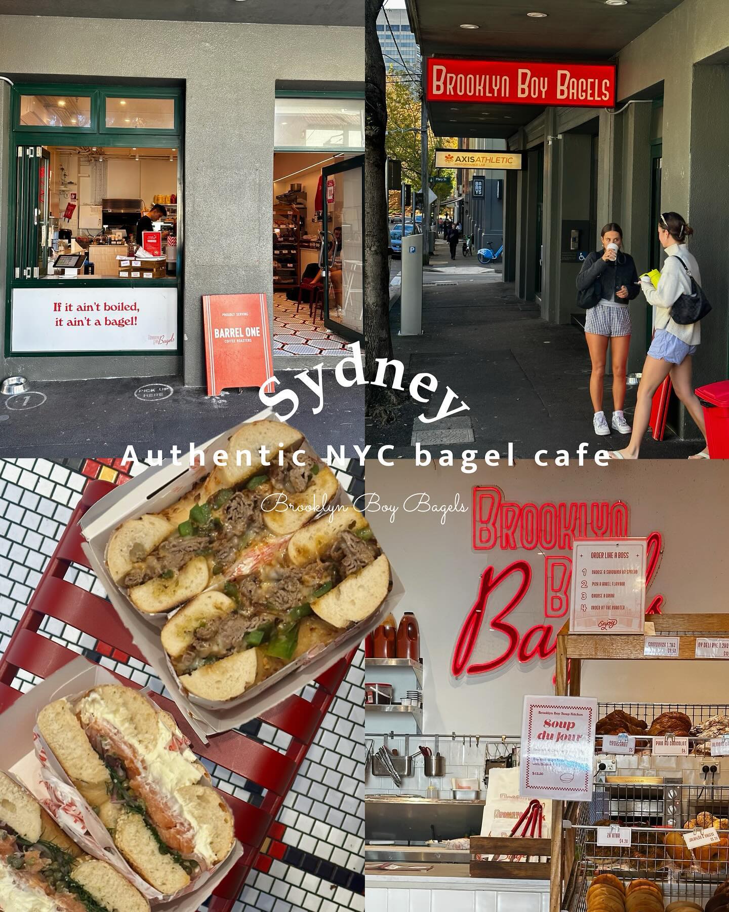Millie | Sydney’s Best Cafes, Brooklyn Boy Bagels