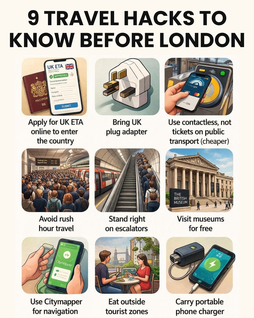 London Travel Tips, The British Museum