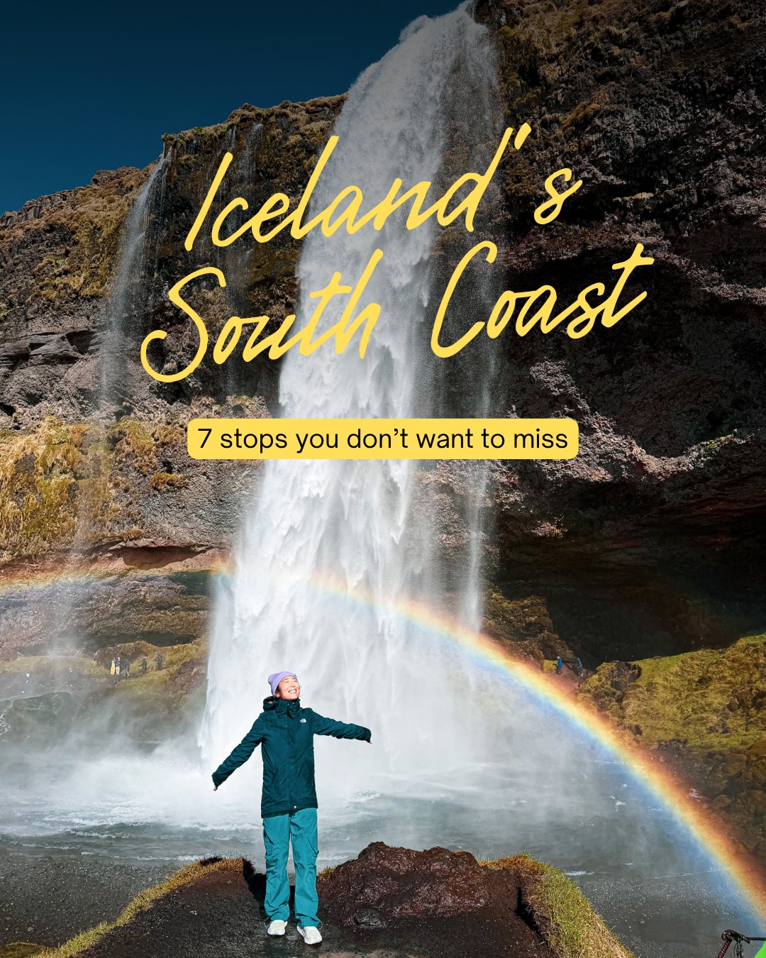 Erika Takeuchi & Mark Williams | Real expat life + Europe travel, Seljalandsfoss