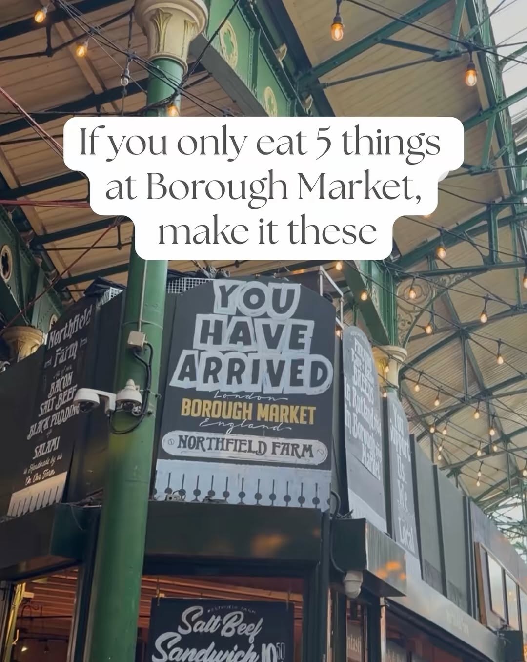 GTG Abroad, Borough Market