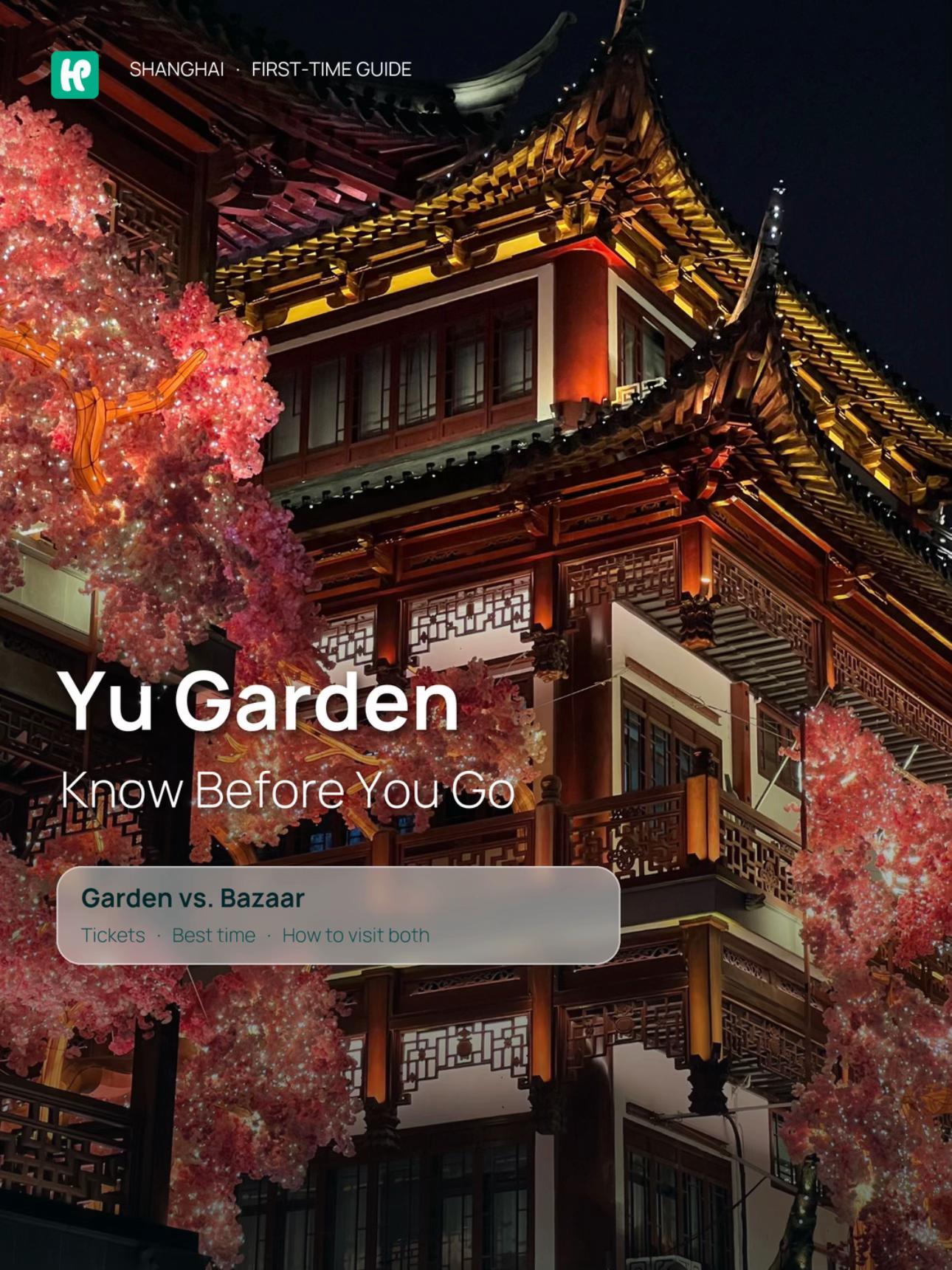 Hop China, Yu Garden