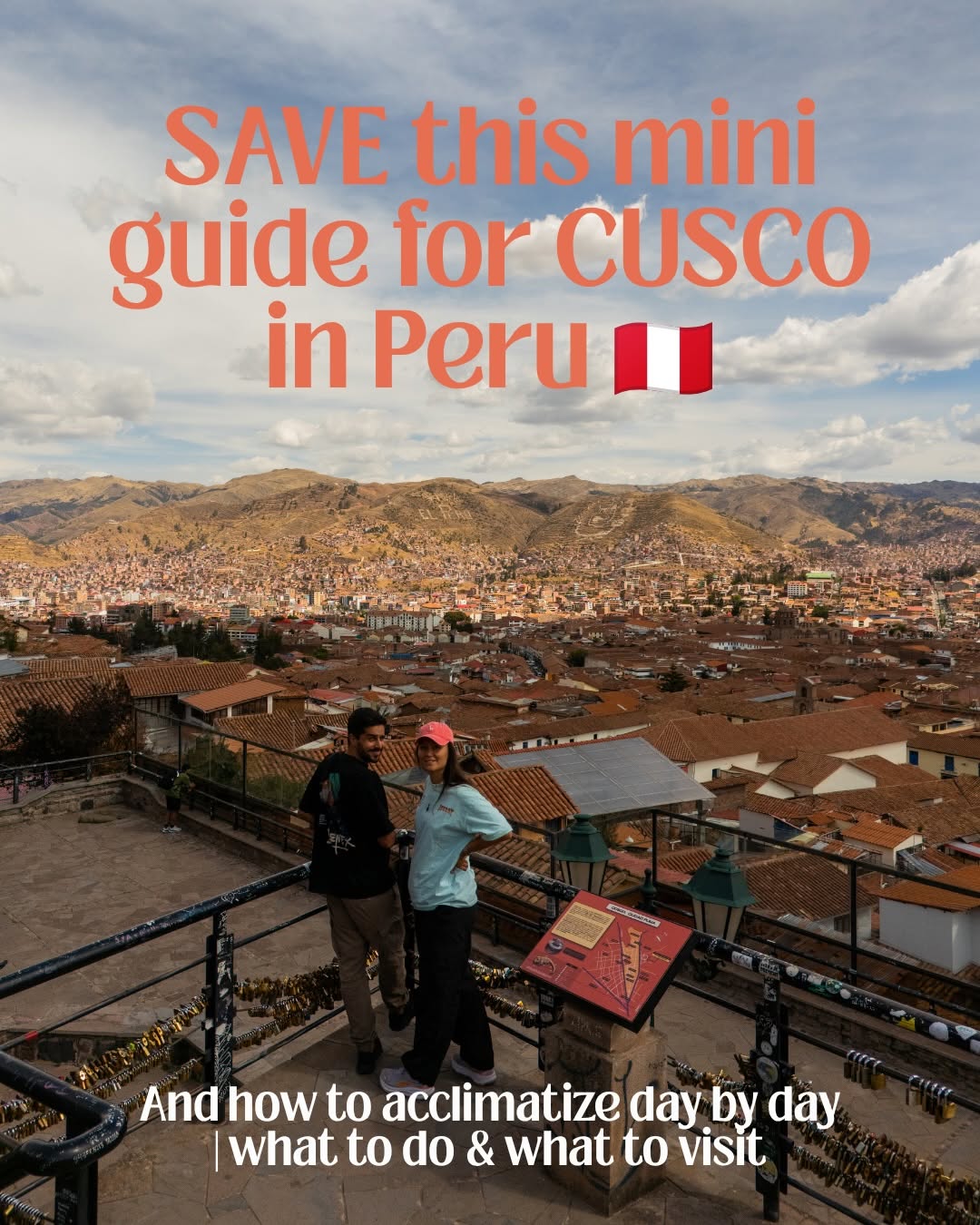🌎 LAURA & IBRAHIM | Adventure Travel Couple, Cuzco Main Square