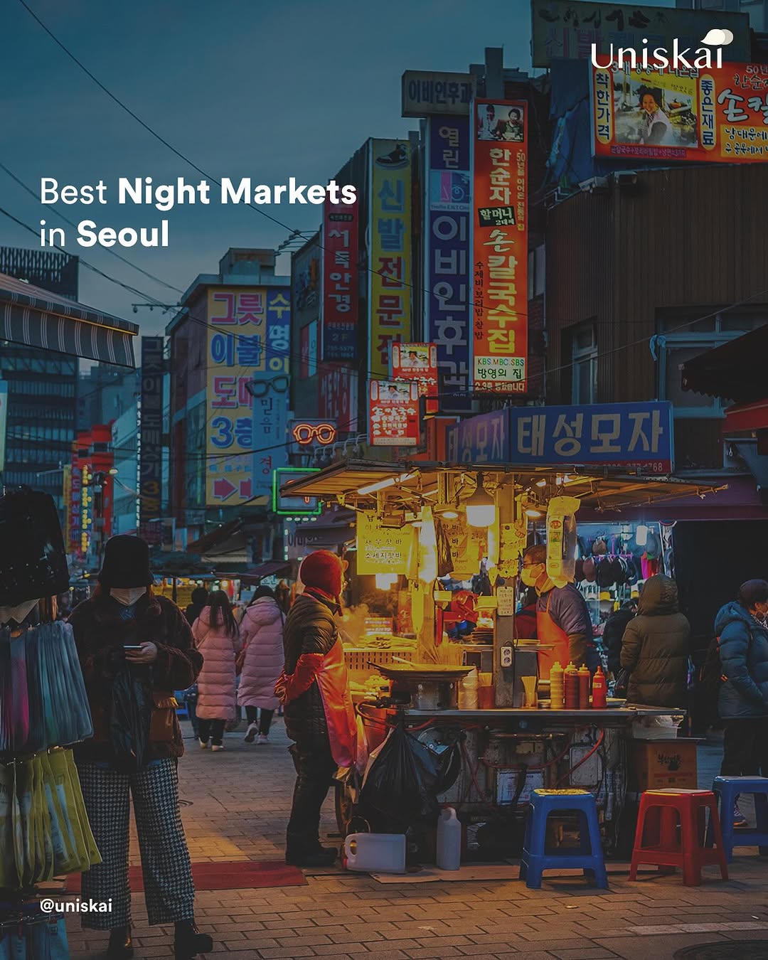 Uniskai, Gwangjang Market