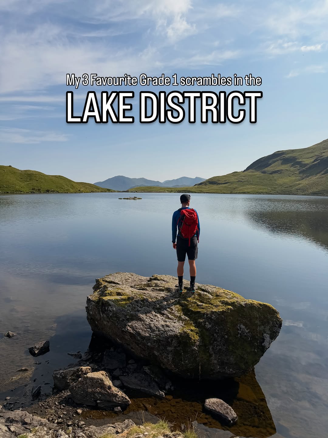 Joe explore, Stickle Tarn, Langdale