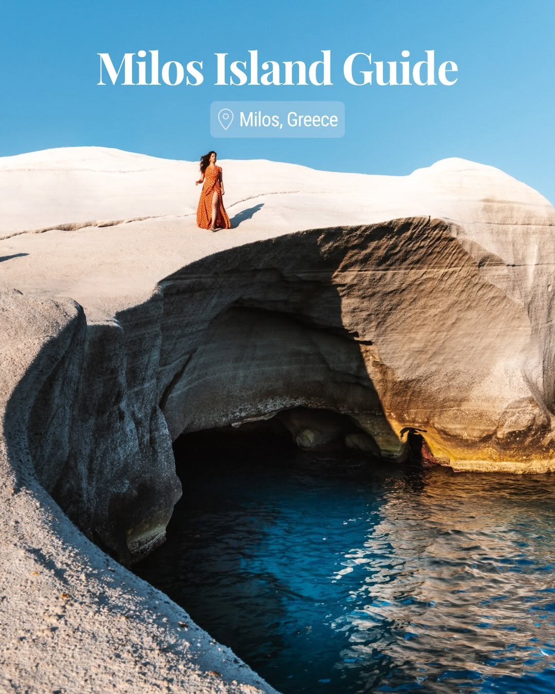 Bettina & Kyle | Travel Couple, Sarakiniko Beach