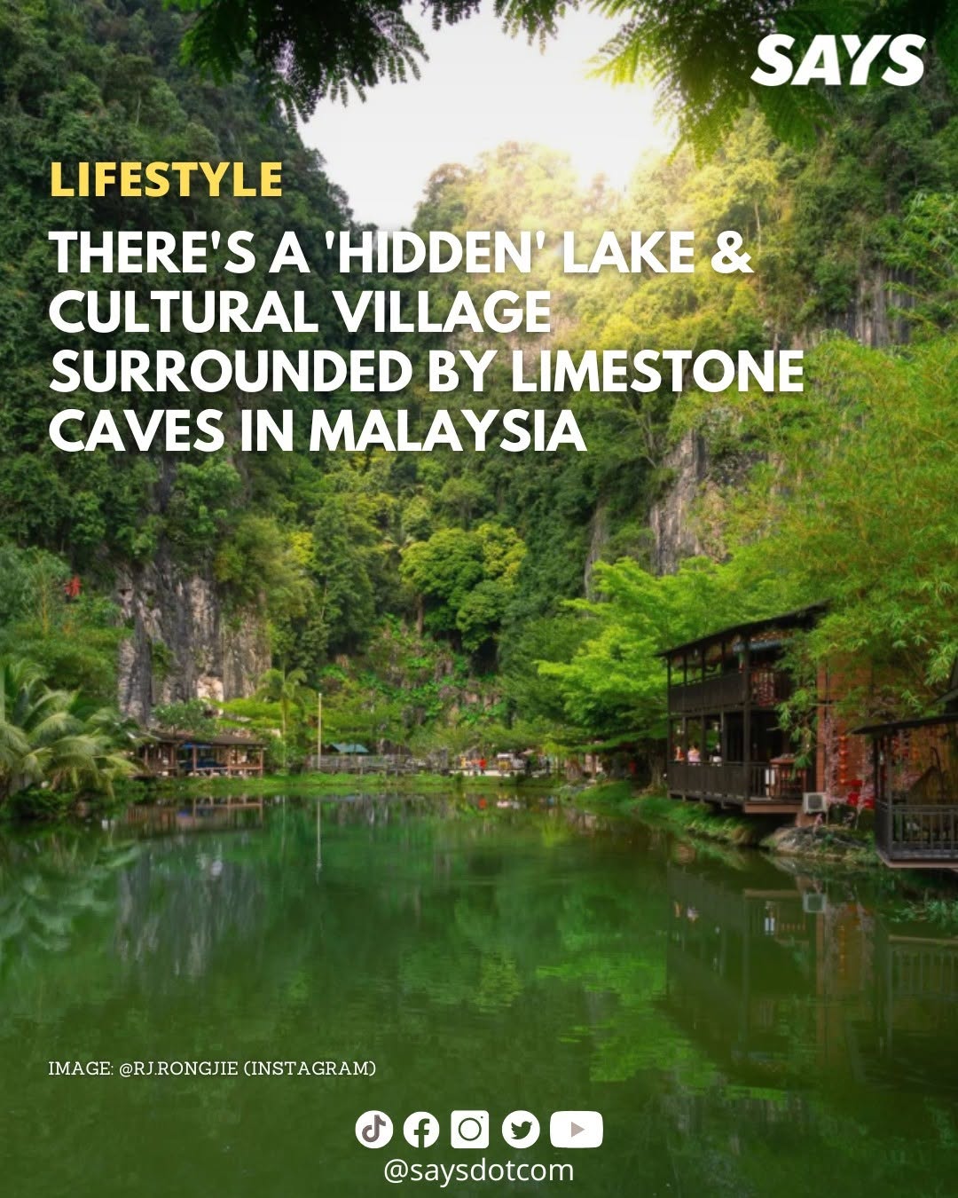 SAYS, Qing Xin Ling Leisure & Cultural Village