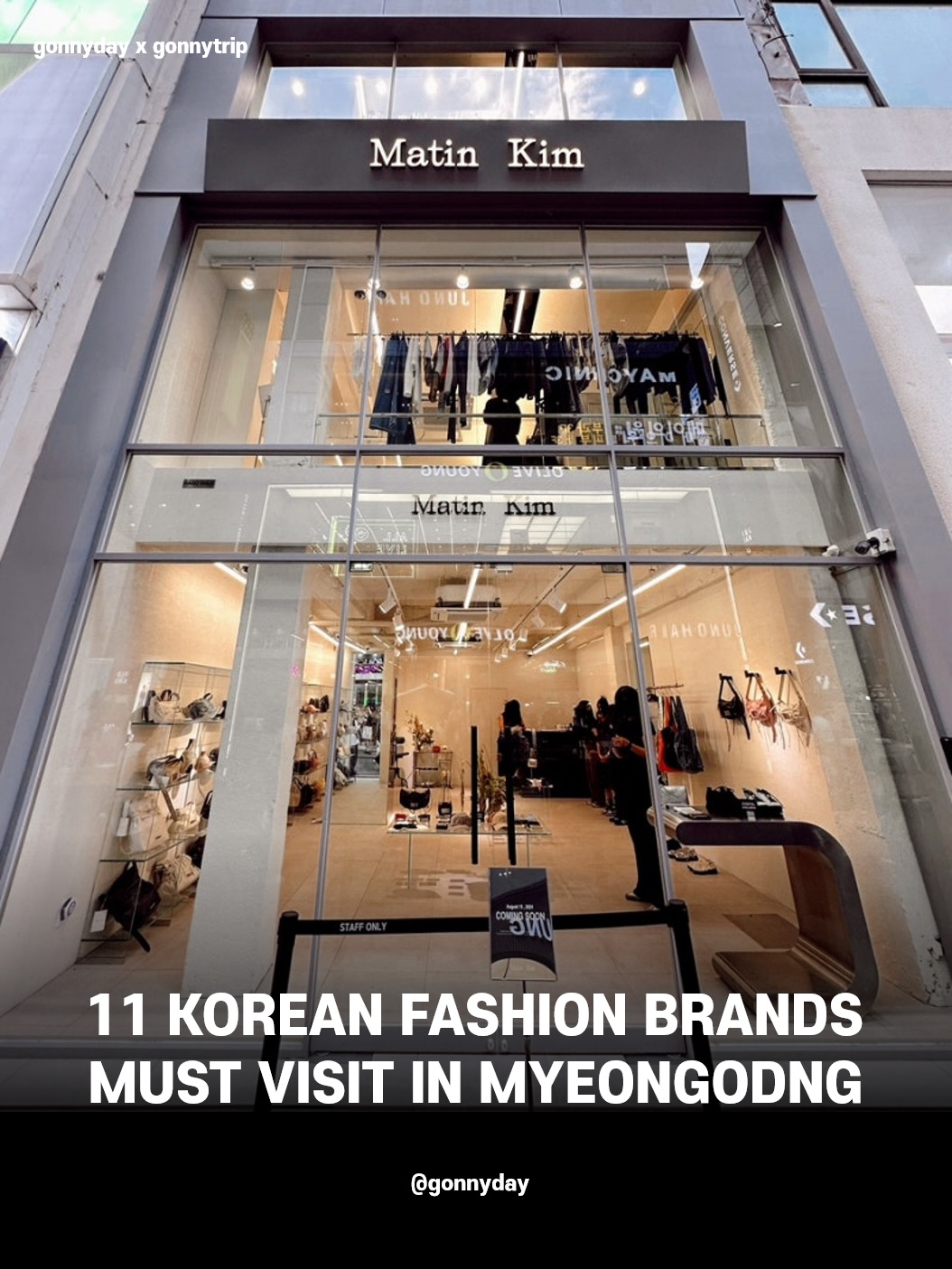 Terry Ko, Matin Kim Flagship Store
