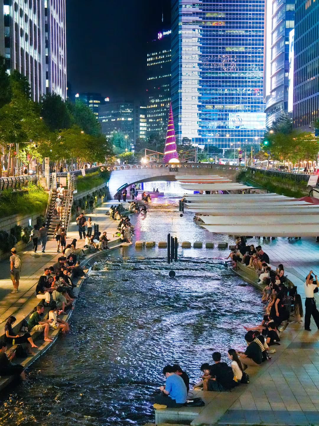 서울시 Seoul City, Cheonggyecheon