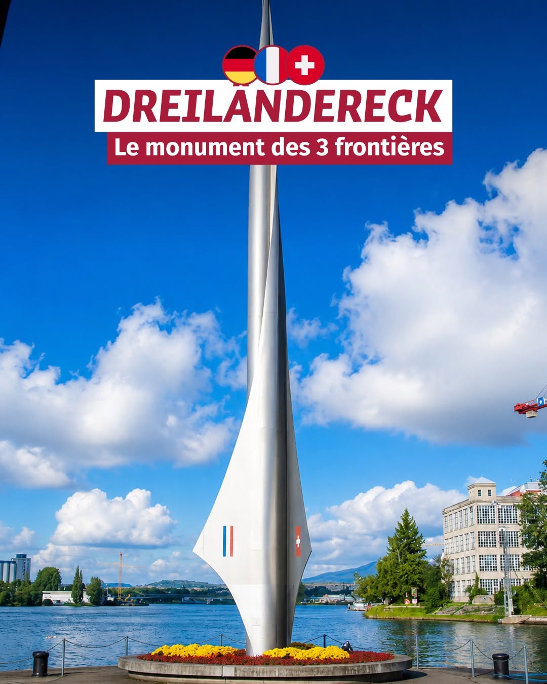 Tourisme Saint-Louis 3 pays, Dreiländereck