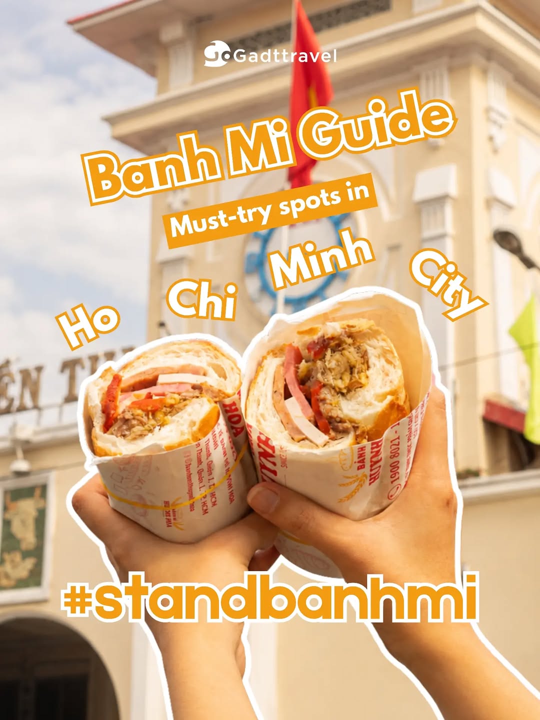 Gadt Travel, Banh Mi Xanh - Vegan Banh Mi
