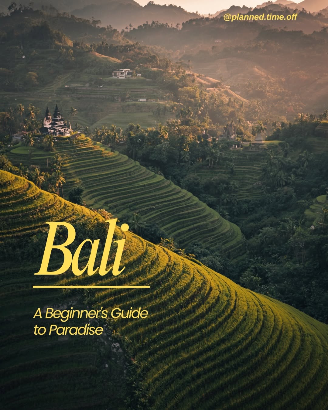 Planned Time Off • Travel Itineraries • UGC Creator, Sacred Monkey Forest Sanctuary