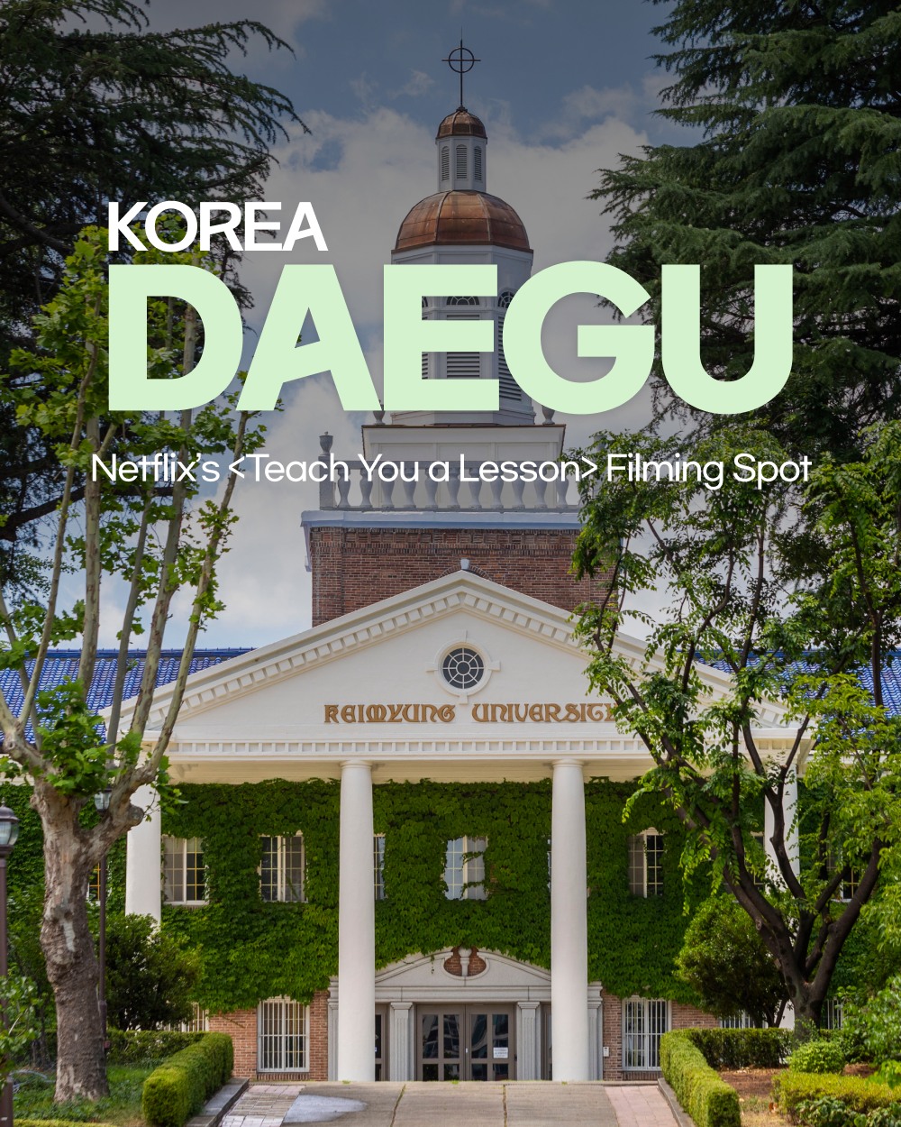 𝗗𝗔𝗘𝗚𝗨 𝗧𝗥𝗔𝗩𝗘𝗟, Keimyung University