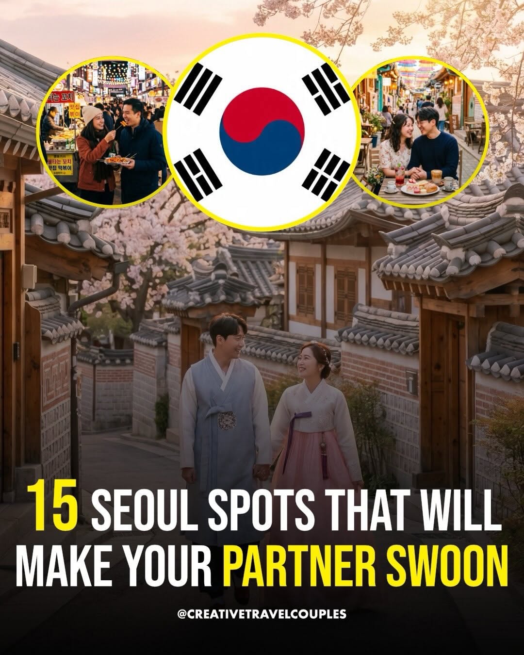 ❤️ Creative Travel Couples, Gyeongbokgung Palace