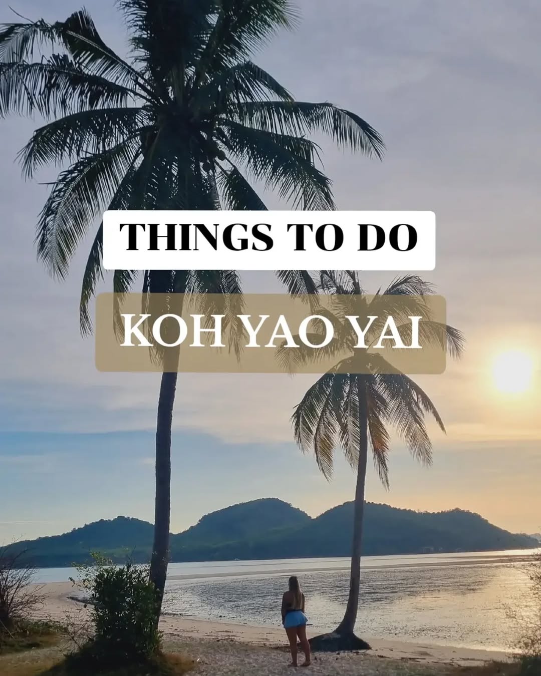Esmee | Travel & UGC Creator, Koh Khai Nok
